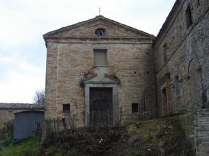 La Madonna Brunna, ex chiesa, a Lapedona