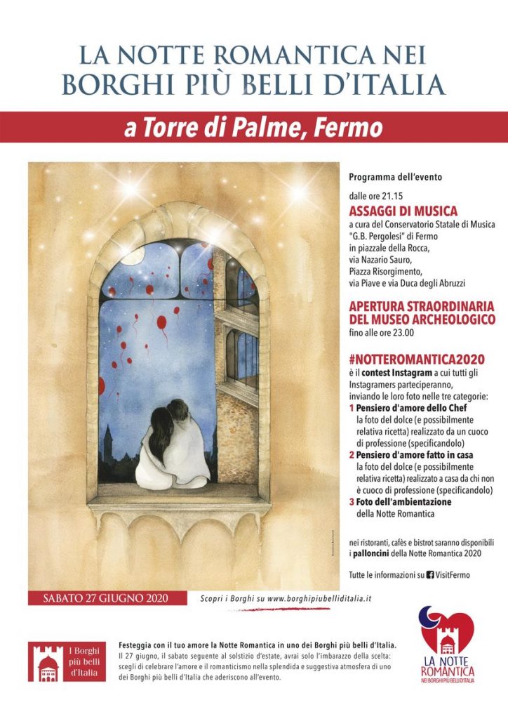 Il 27 giugno a Torre di Palme per la “Notte Romatica”
