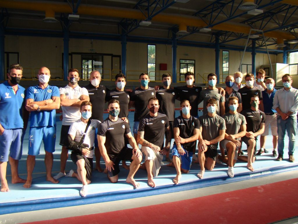 Ginnastica artistica maschile: in corso il collegiale estivo della Nazionale a Fermo