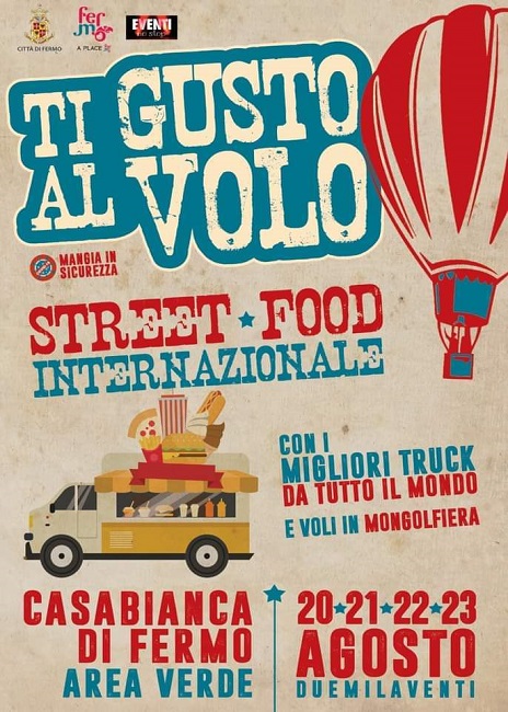 Fermo, ANNULLATA “TI GUSTO AL VOLO” in programma dal 20 al 23 agosto 2020 a Casabianca