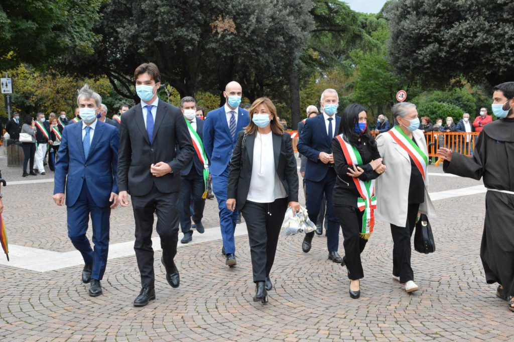 “Le Marche ad Assisi” per le celebrazioni di San Francesco: prima uscita del neopresidente Francesco Acquaroli
