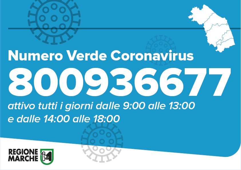 Numero Verde Coronavirus Marche