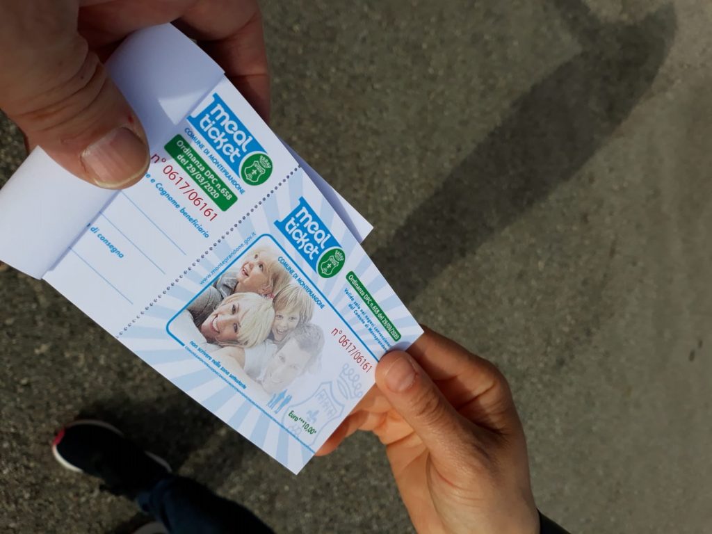 Monteprandone: consegna buoni spesa terza tranche