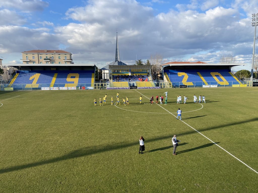 Grande prestazione della Fermana che trionfa 2-1 in casa con il Legnago