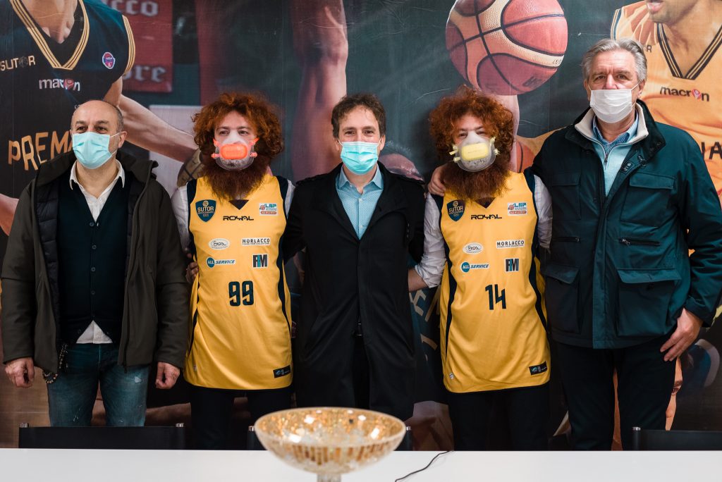 Presentata la collaborazione tra i Two Twins e la Sutor Basket Montegranaro e la Sutor Membership.