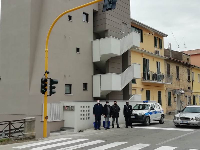 Grottammare: semaforo intelligente sulla SS16 Nord