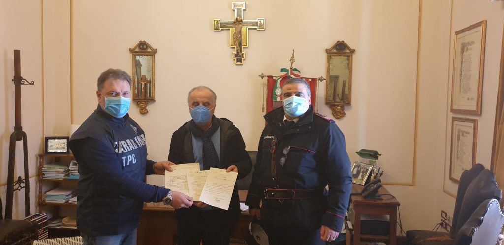 Amandola, recuperate antiche lettere dell’800 rubate