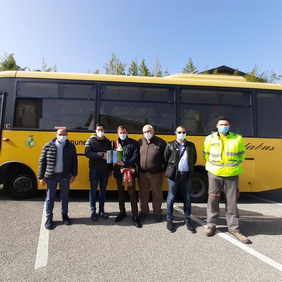 Nuovo scuolabus per emergenza sanitaria