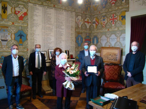 I 70 anni di Italo e Silvana, gli auguri del Sindaco Calcinaro