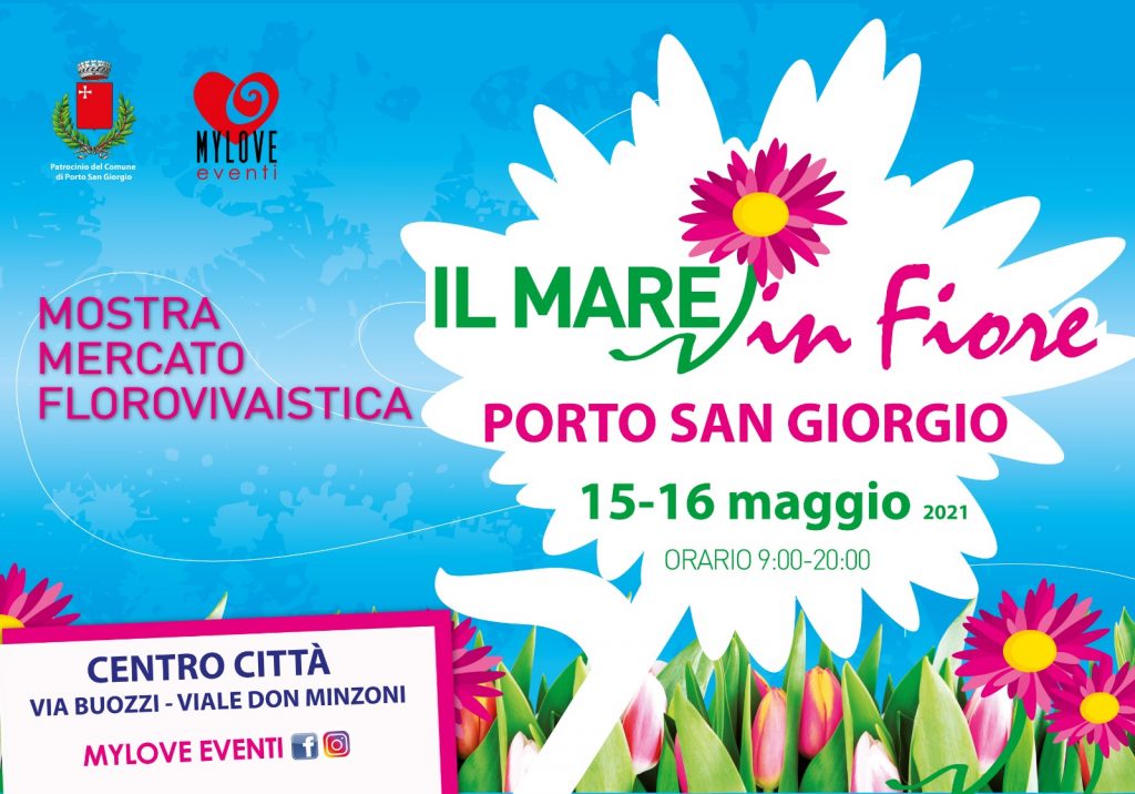 Mare in fiore”, 60 stand per animare Porto San Giorgio il 15 e 16 maggio