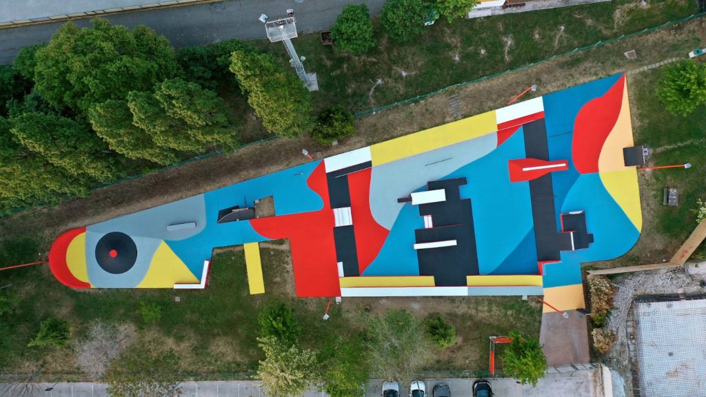 Skate Park riapre a Civitanova: restyling d’arte urbana di Giulio Vesprini