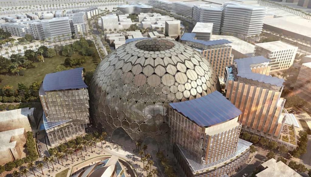 Expo Dubai! Le Marche in viaggio verso Padiglione Italia con le riprese del Premio Oscar Salvatores.