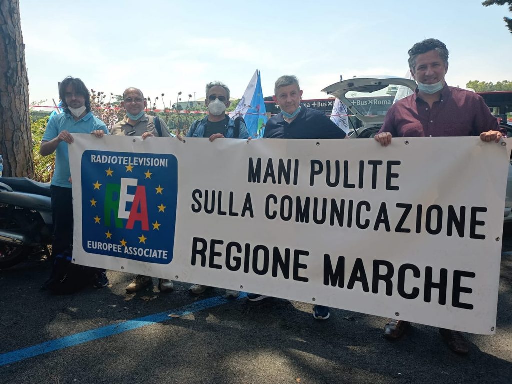 Mani Pulite sulla Comunicazione, REA manifesta a Roma per pluralismo piccole tv locali