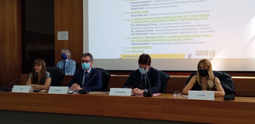 Benessere e sicurezza in aula grazie alla ventilazione meccanica