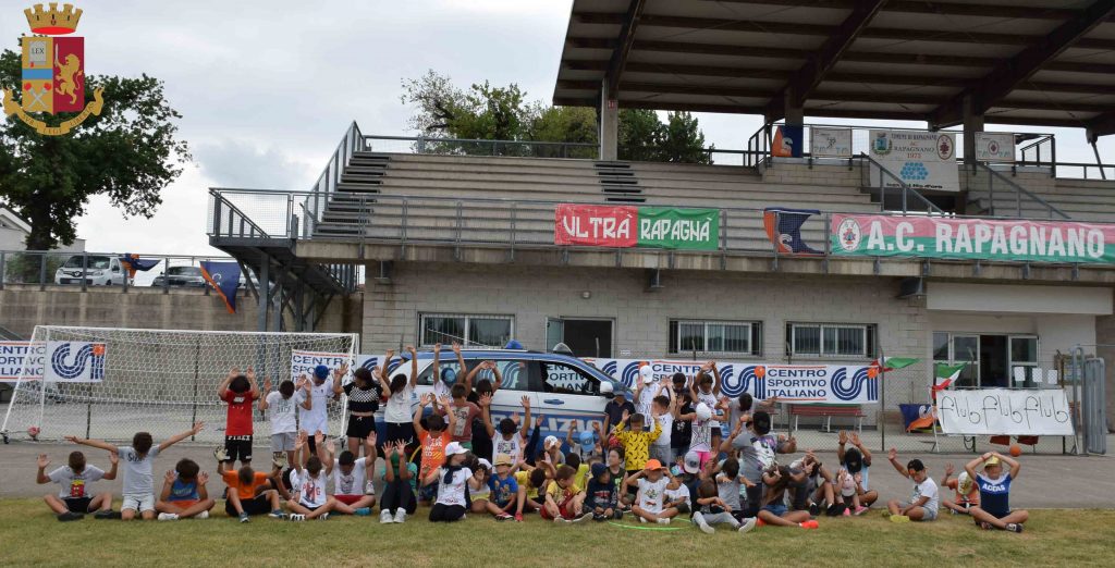 Rapagnano: educazione alla legalità ai campi estivi Csi