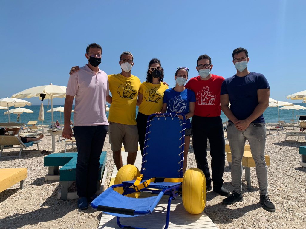 Porto S.Elpidio: Spiagge accessibili con le carrozzine da mare