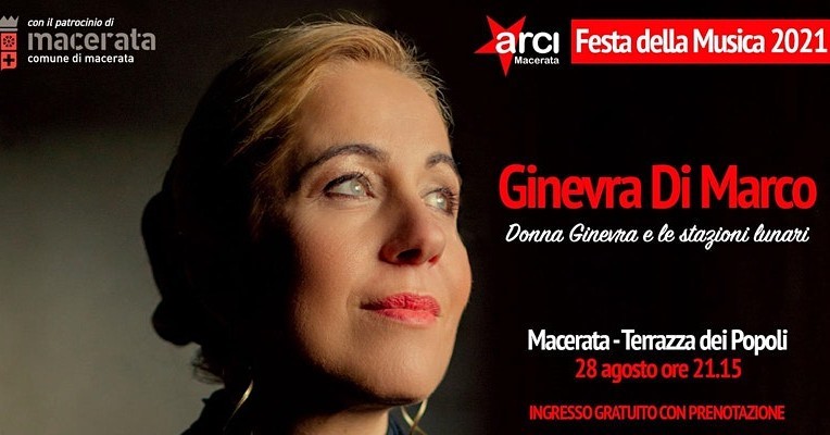 Alla Terrazza dei Popoli la “Festa della Musica” e l’atteso concerto di Ginevra Di Marco