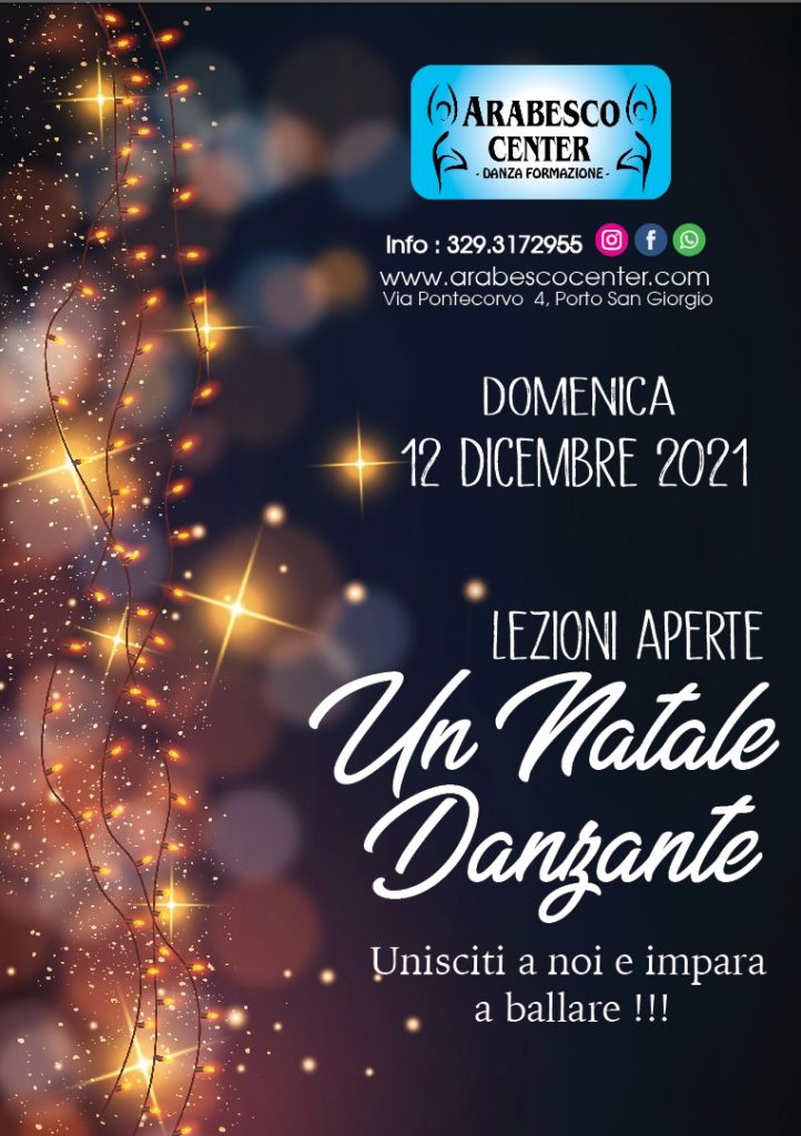 Porto San Giorgio, arte benessere e danza con Arabesco Center Danza