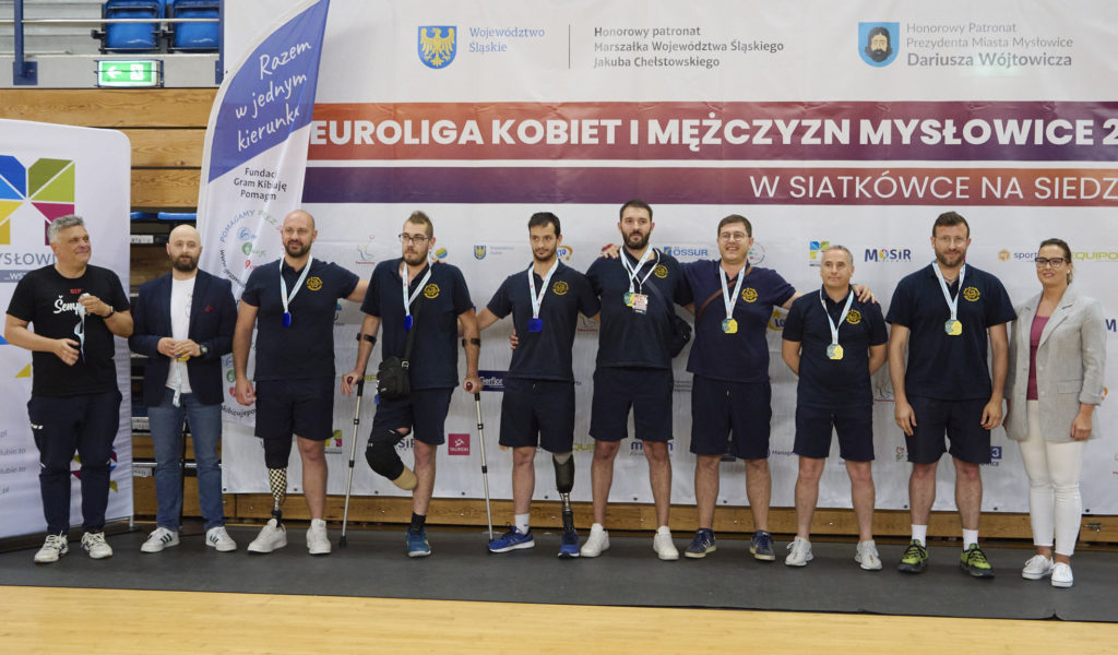 Sitting Volley Fermana, 5° posto all’Euro League che vale la stagione