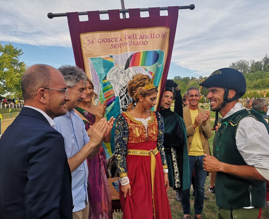 Paese Vecchio vince la 54^ Giostra dell’Anello a Servigliano, Gubbini in sella ad Anna Aurora