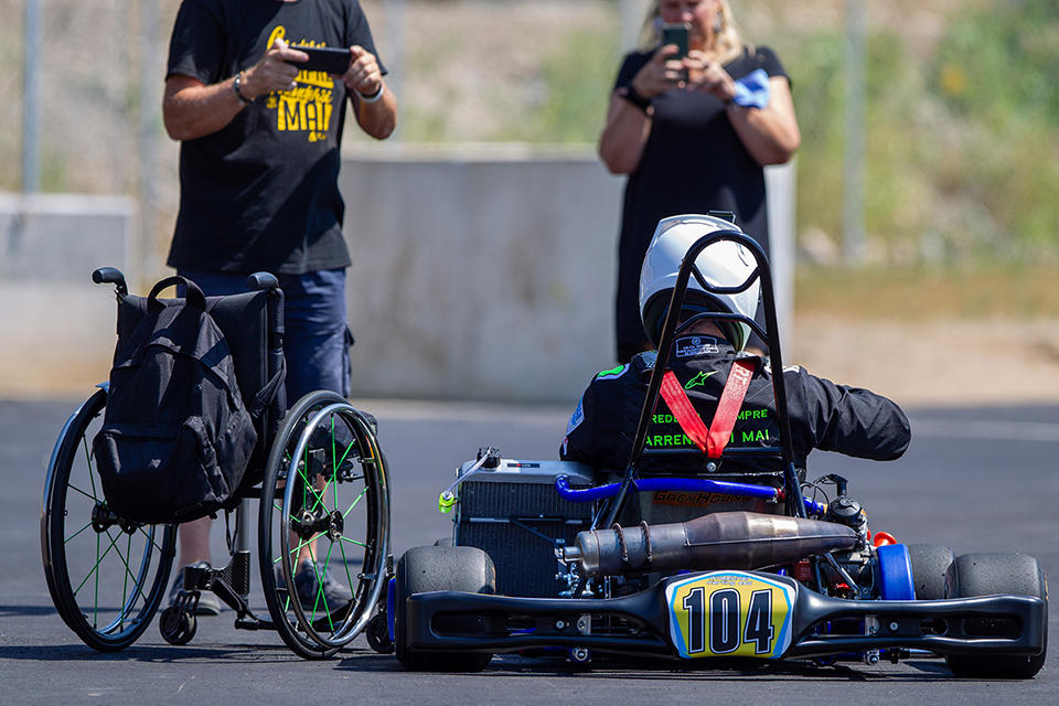 Dalla carrozzina ai GoKart, domenica 9 ottobre piloti disabili corrono sul circuito di Salvano