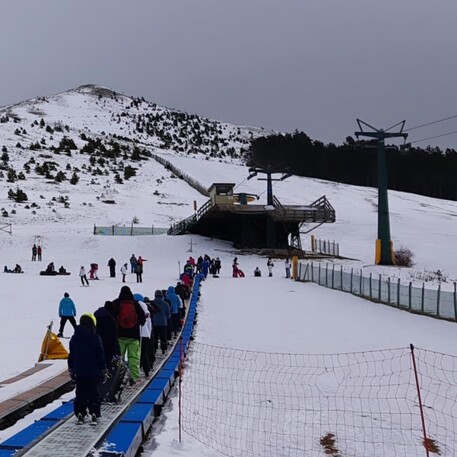 Copiosa nevicata a Frontignano di Ussita