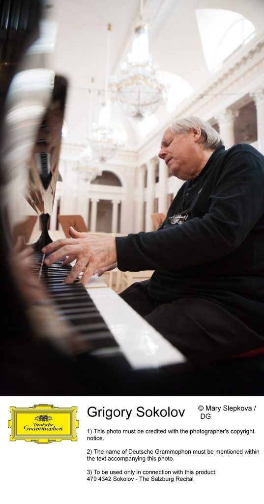 Il pianista Grigory Sokolov per la prima volta al Teatro dell’Aquila
