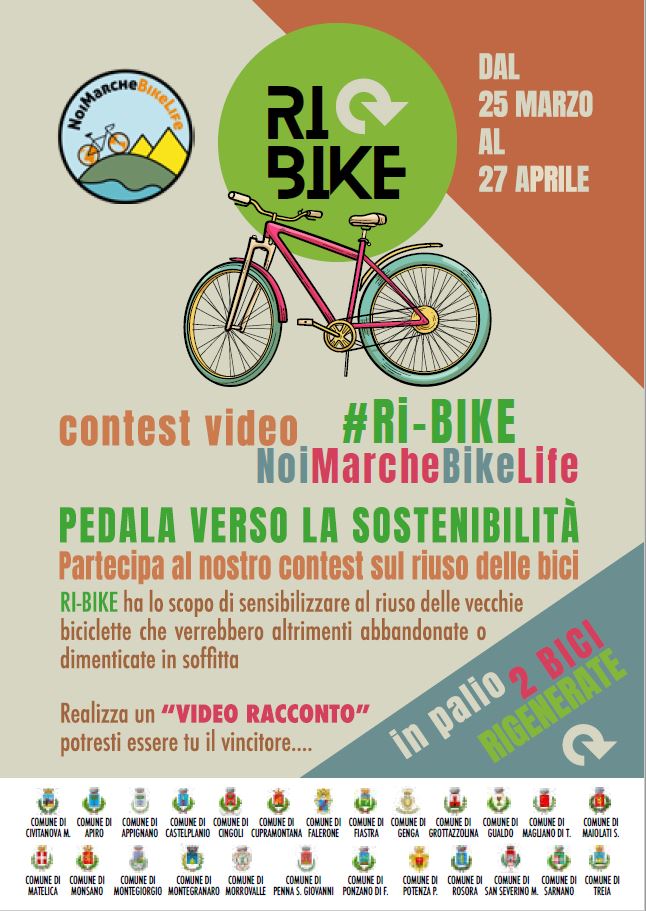 San Severino unisce divertimento e sostenibilità con il contest Ri-Bike