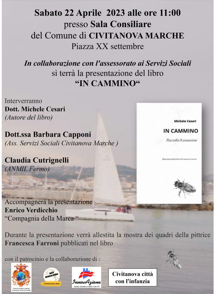 A Civitanova la presentazione del libro “In Cammino”
