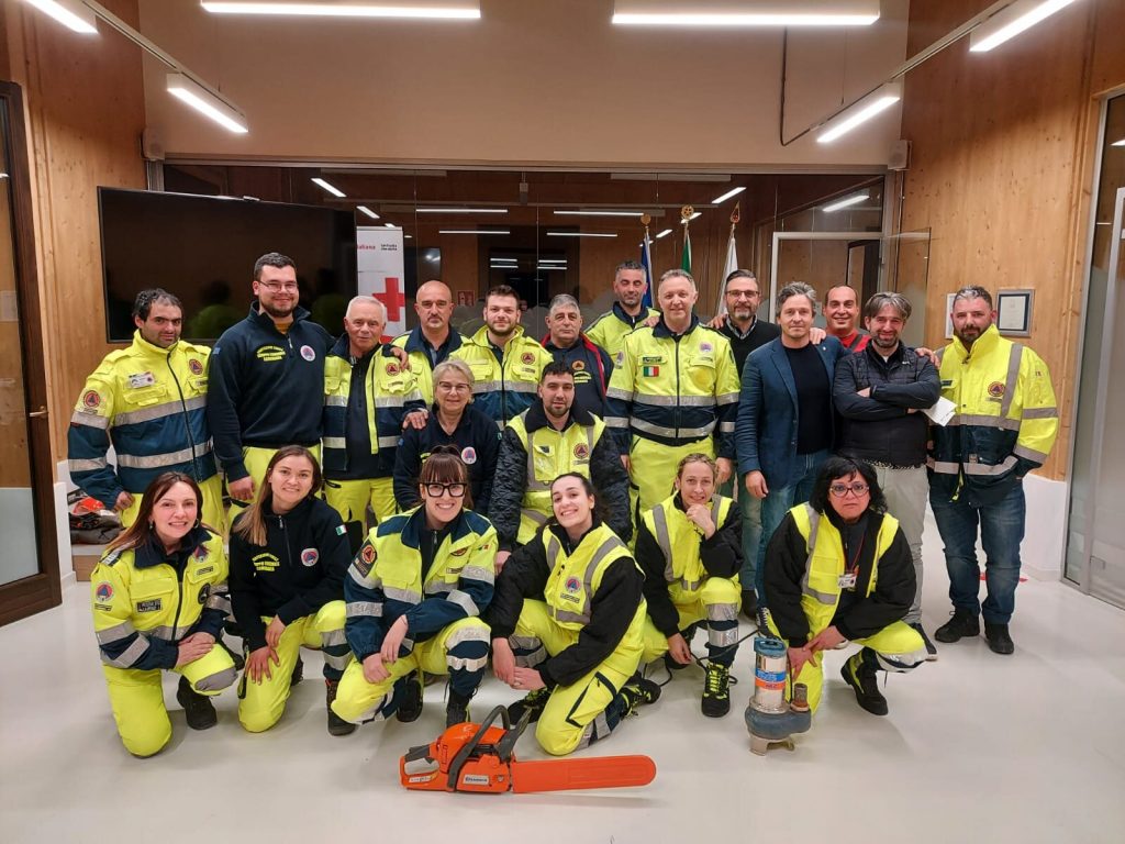 I volontari di Comunanza a lezione di protezione civile