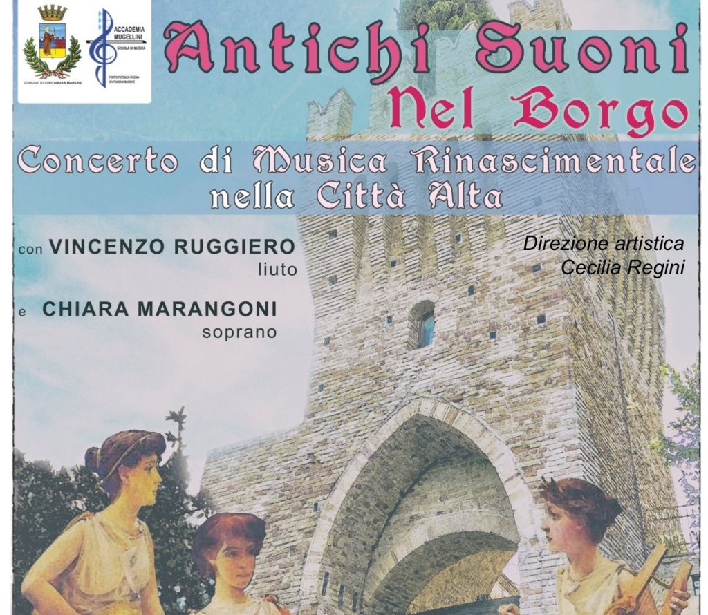 “Antichi suoni nel Borgo”, concerto rinascimentale a Civitanova alta