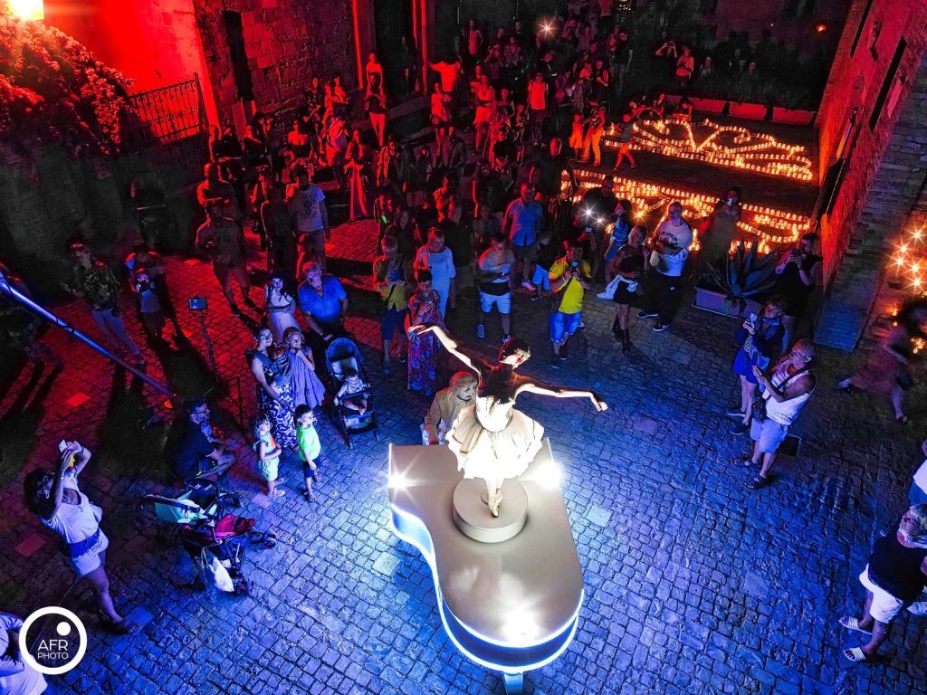 Notte delle Candele, Torre di Palme incantata