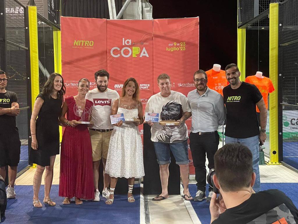 Padel, il trio femminile di Fermo trionfa al trofeo “La Copa” di Rapagnano