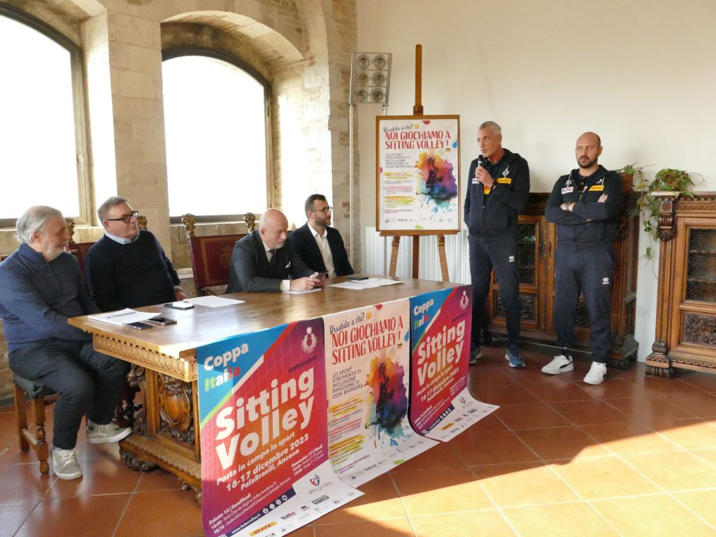 Il sitting volley fermano arriva ad Ancona