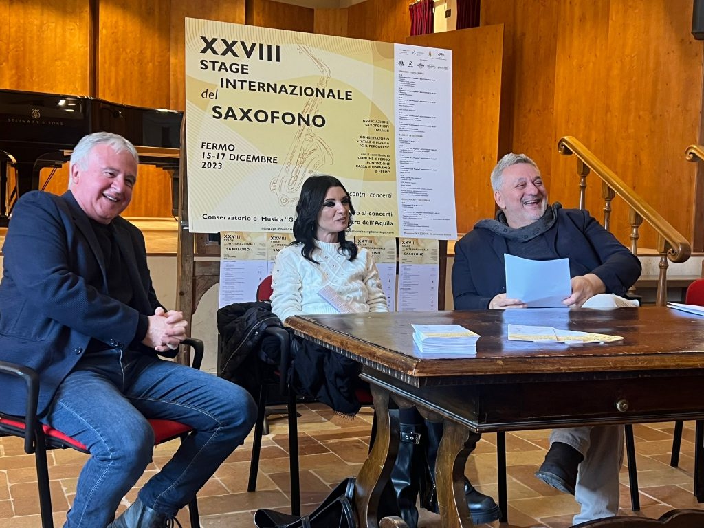 Al Conservatorio Pergolesi di Fermo il XXVIII Stage internazionale del Saxofono