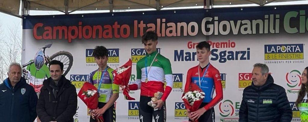 Campionati Ciclocross in Emilia, Cingolani si aggiudica il titolo italiano allievi