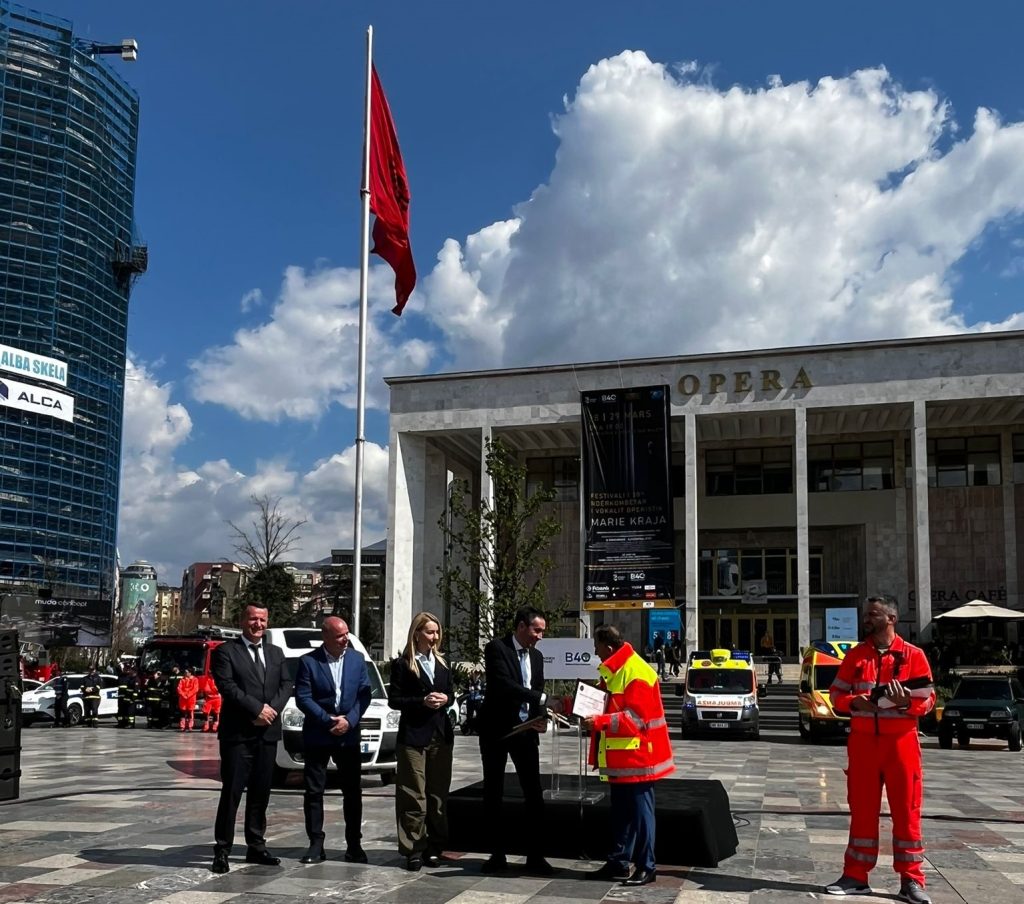 Il sindaco di Porto Sant’Elpidio a Tirana per i 10 anni di gestione emergenze