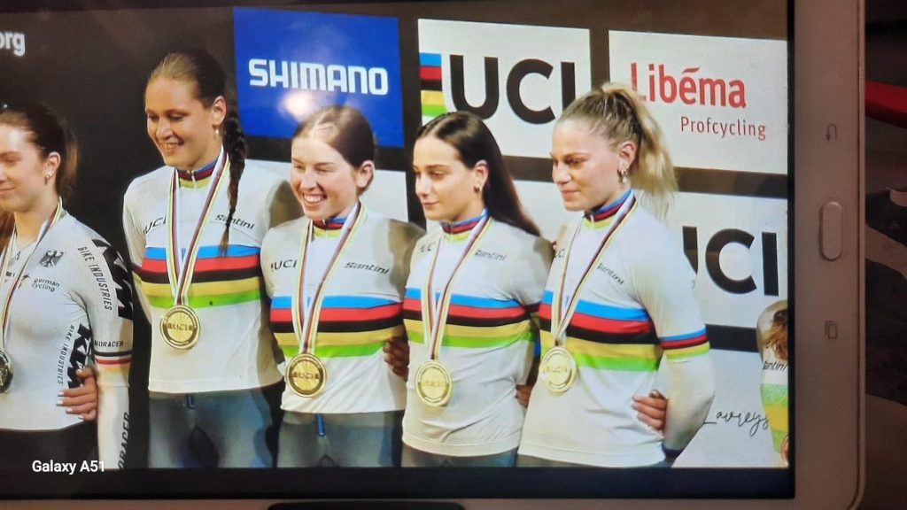 Ciclismo: la civitanovese Rebecca Fiscarelli neo campionessa mondiale a squadre velocità juniores