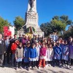 IV Novembre: omaggio ai caduti sangiorgesi dal sindaco Vesprini agli alunni della "Nardi"