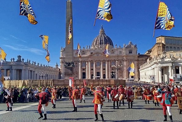 Giubileo: le rievocazioni storiche marchigiane in udienza da Papa Leone XIV