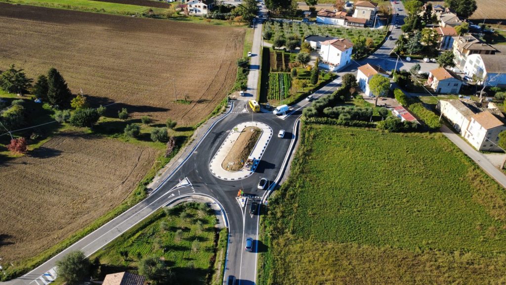 Ultimata l’attesa rotatoria fra Grottazzolina e Capparuccia