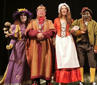 Mengone e le maschere storiche fermane ospiti del Carnevale di Cento