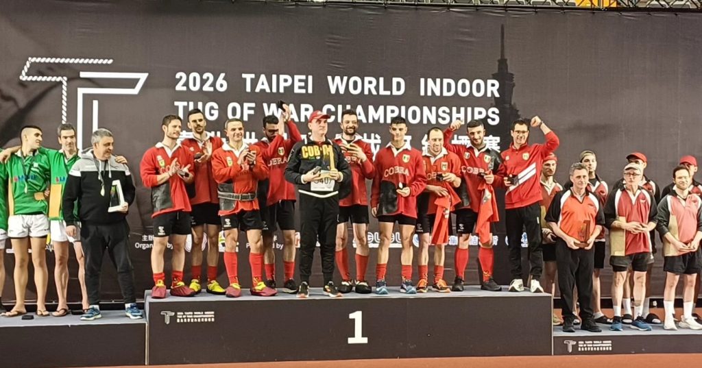 Tiro alla fune: Cobra Fermo campione mondiale cat. 560 kg. Da oggi a Taipei, la Nazionale targata Bellatores