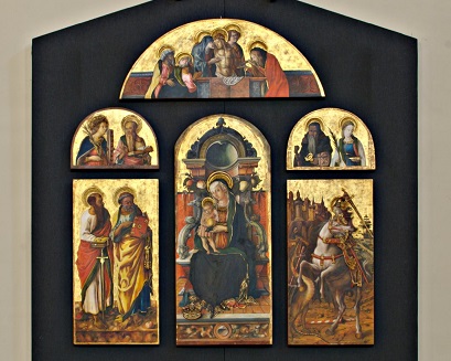 Copie esemplari del Polittico di San Giorgio, Temperini racconta l’opera degli studenti del ’98