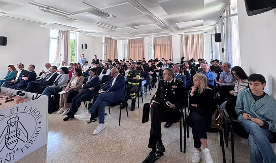 La sicurezza sul lavoro sui banchi del “Montani”