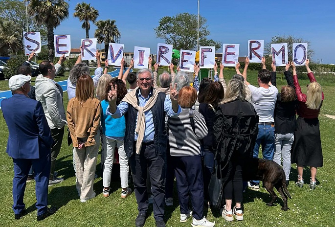 “Di spalle ma con gli occhi verso la città”, Di Ruscio presenta i 32 nomi di Servire Fermo