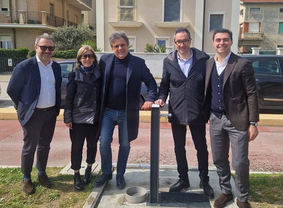 Nuove fontanelle d’acqua pubblica istallate nelle piazzole di Porto Sant’Elpidio