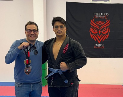 Paredes neo campione italiano di brasilian jujitsu