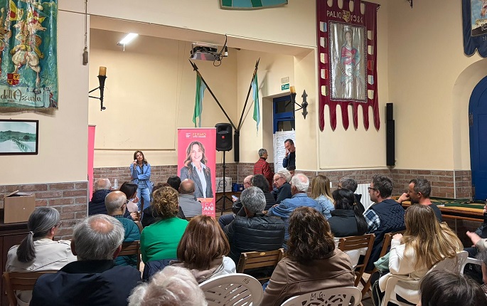 Centro sociale, marciapiedi e farmacia per Molini, le richieste alla candidata Malvatani