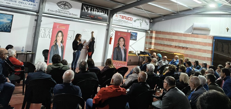 Ex Cops a disposizione completa dei fermani, l’impegno della candidata Malvatani a Rione Murato